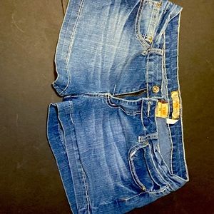 Blue Jean shorts!